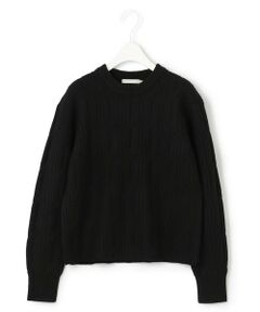 ICB / アイシービー ニット・セーター | 【洗える】 ソフトカシミヤミックス 幾何学柄ニット