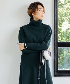 ICB / アイシービー ニット・セーター | ミルドウール オフタートルプルオーバー