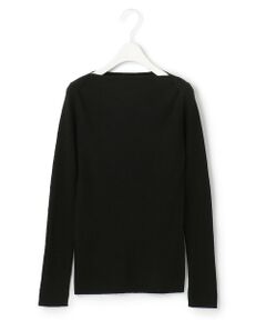 ICB / アイシービー ニット・セーター | 【洗える】エクストラファインメリノリブ ボートネックニット