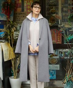 ICB / アイシービー その他アウター | ウールライトメルトン チェスターコート