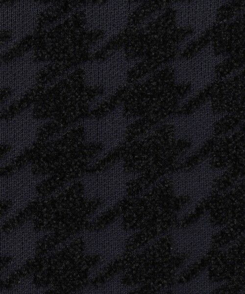 ICB / アイシービー ミニ・ひざ丈スカート | 【洗える】ハウンドトゥースパターン ニットスカート | 詳細9