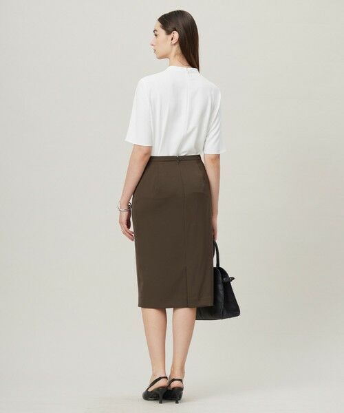 ICB / アイシービー ミニ・ひざ丈スカート | 【新色追加・防シワ・速乾・洗える】Fied ラップ風スカート | 詳細19