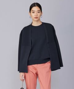 ICB / アイシービー カーディガン・ボレロ | 【洗える】コットンポリエステルスムース カーディガン