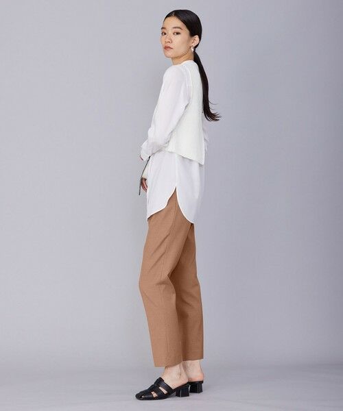 ICB / アイシービー ベスト | 【洗える】 コットンテープリブベスト | 詳細2