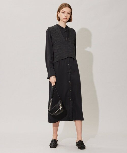 ICB / アイシービー ベスト | 【洗える】 コットンテープリブベスト | 詳細5