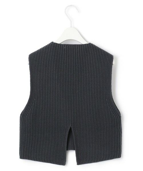 ICB / アイシービー ベスト | 【洗える】 コットンテープリブベスト | 詳細13