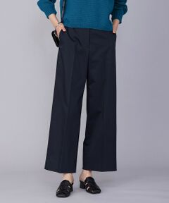 ICB / アイシービー その他パンツ | 【洗える】T/Cストレッチサテン ワイドパンツ