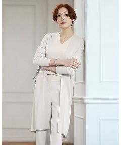 ICB / アイシービー カーディガン・ボレロ | 【WEB限定カラーあり】 シンセティックハイゲージ ロングカーディガン