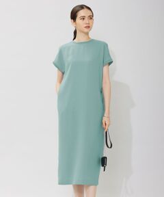 ICB / アイシービー ロング・マキシ丈ワンピース | 【接触冷感・UVケア・速乾・洗える】FluidBackSatin ワンピース