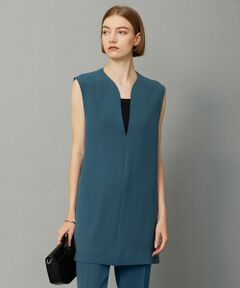 ICB / アイシービー ベスト | 【WEB限定カラーあり・洗える】 ライトダブルクロス べスト