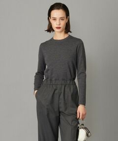 ICB / アイシービー ニット・セーター | 【洗える】エクストラファインメリノ クルーネックプルオーバー