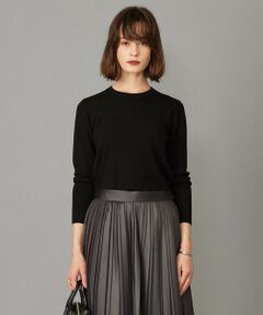 ICB / アイシービー ニット・セーター | 【洗える】エクストラファインメリノ クルーネックプルオーバー