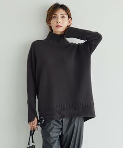 【新色追加・WEB限定カラーあり】 ソフトカシミヤミックス ハイネックニット