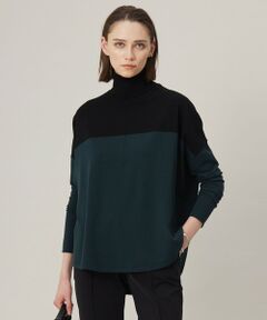 ICB / アイシービー ニット・セーター | 【洗える】 ヴィスコースワイド タートルネックプルオーバー