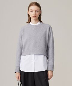 ICB / アイシービー ニット・セーター | 【洗える】ソフトカシミヤミックス ラメノットヤーンニット