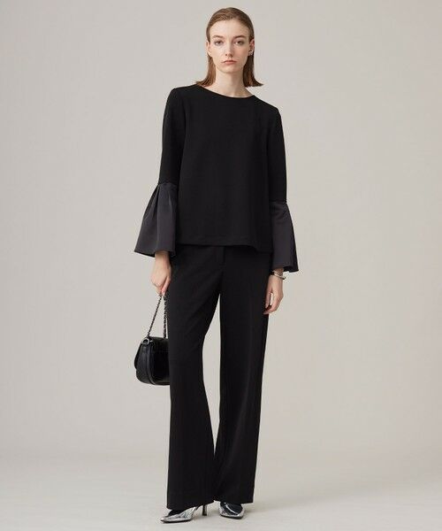 ICB / アイシービー その他パンツ | 【洗える】ミリオーネダンボールニット ワイドストレートパンツ | 詳細12