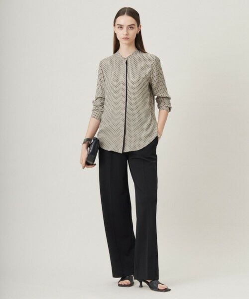 ICB / アイシービー その他パンツ | 【洗える】ミリオーネダンボールニット ワイドストレートパンツ | 詳細2