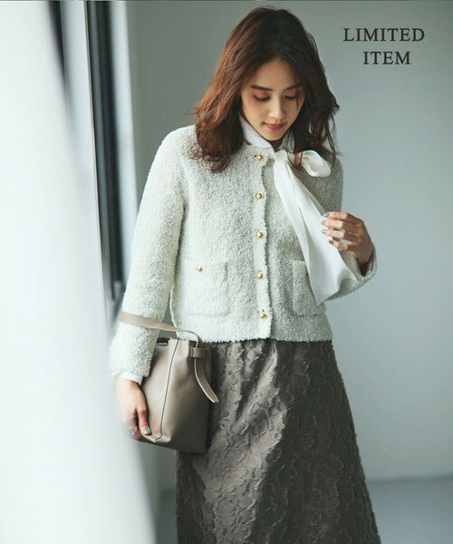 ICB / アイシービー シャツ・ブラウス | 【WEB限定】 ドレープサテン ボウタイブラウス | 詳細19