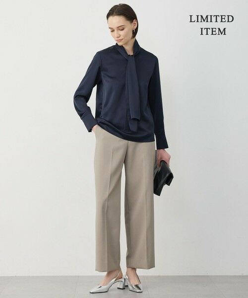 ICB / アイシービー シャツ・ブラウス | 【WEB限定】 ドレープサテン ボウタイブラウス | 詳細24