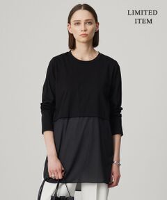 ICB / アイシービー カットソー | 【WEB限定・洗える】 シアージャージーコンビ カットソー