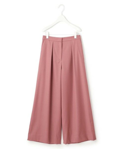 ICB / アイシービー その他パンツ | 【洗える】 ウールヴィスコースストレッチ タックパンツ | 詳細28