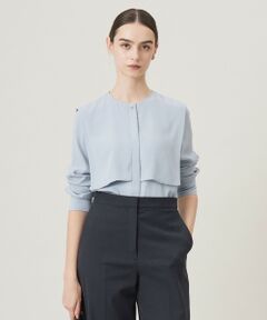 ICB / アイシービー シャツ・ブラウス | 【UVケア・速乾・接触冷感・洗える】BackSatinAmunzen デザインブラウス