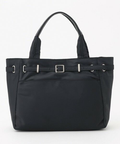 ICB/アイシービー 【新色追加・A4サイズ収納可】ベルトバックルトート ブラック系 F ICB/アイシービー 【新色追加・A4サイズ収納可】ベルトバックルトート ブラック系 F