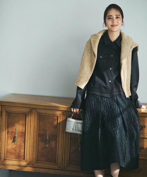 ICB / アイシービー その他アウター | 【洗える】 コンパクトダンボールニット ジャケット | 詳細1