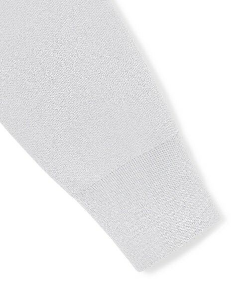 ICB / アイシービー ブルゾン | 【洗える】コットンポリエステルスムース ニットブルゾン | 詳細12