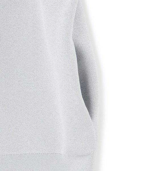 ICB / アイシービー ブルゾン | 【洗える】コットンポリエステルスムース ニットブルゾン | 詳細13