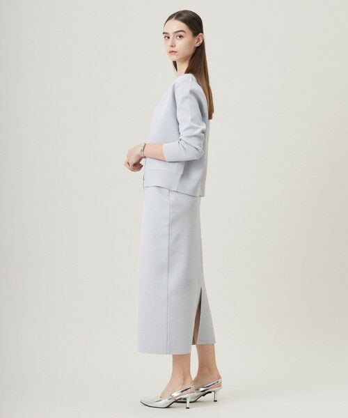 ICB / アイシービー ブルゾン | 【洗える】コットンポリエステルスムース ニットブルゾン | 詳細7