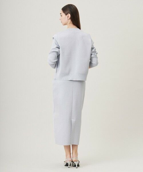 ICB / アイシービー ブルゾン | 【洗える】コットンポリエステルスムース ニットブルゾン | 詳細8