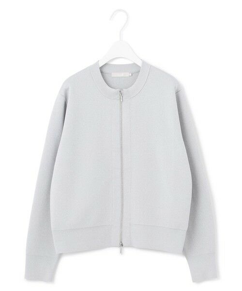 ICB / アイシービー ブルゾン | 【洗える】コットンポリエステルスムース ニットブルゾン | 詳細9