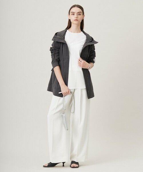 ICB / アイシービー その他パンツ | 【洗える】シルフィルダブルクロス ワイドパンツ | 詳細22
