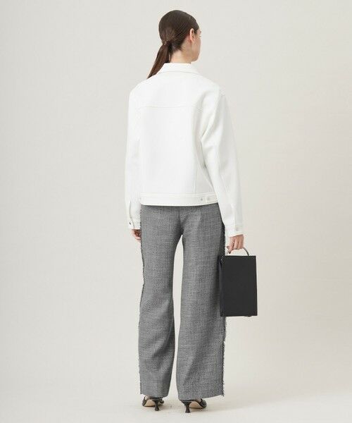 ICB / アイシービー その他パンツ | 【洗える】 ライトスラブツイード ワイドパンツ | 詳細7