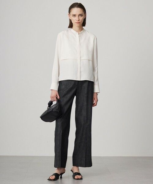 ICB / アイシービー その他パンツ | 【洗える】 コットンリアクティブデニム ワイドストレートパンツ | 詳細5