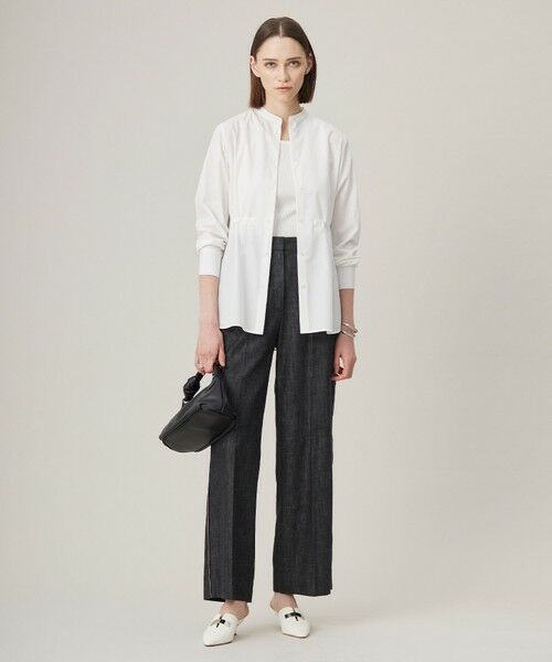 ICB / アイシービー その他パンツ | 【洗える】 コットンリアクティブデニム ワイドストレートパンツ | 詳細8