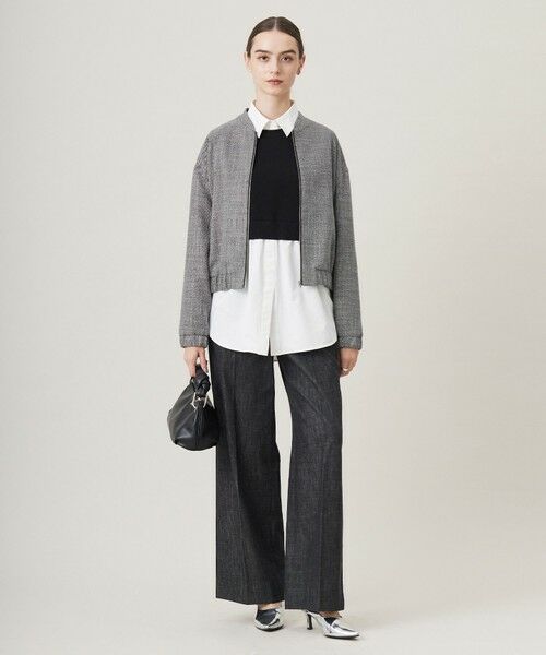 ICB / アイシービー その他パンツ | 【洗える】 コットンリアクティブデニム ワイドストレートパンツ | 詳細18