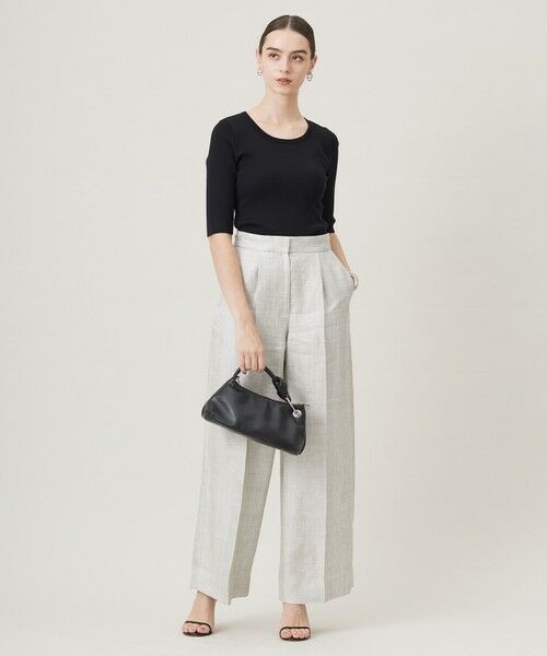 ICB / アイシービー その他パンツ | 【日本製】トリアセリネンシャイニーツイル ワイドパンツ | 詳細12