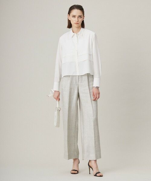 ICB / アイシービー その他パンツ | 【日本製】トリアセリネンシャイニーツイル ワイドパンツ | 詳細18