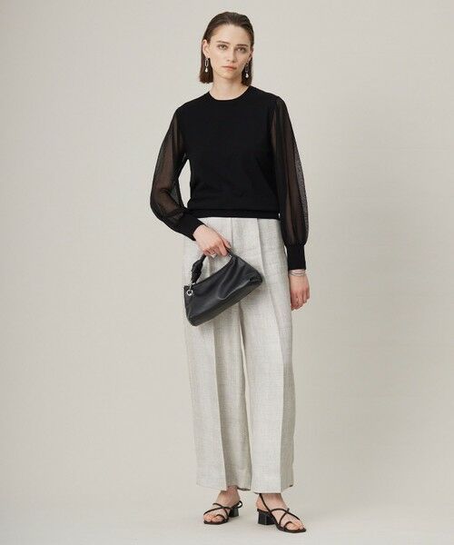 ICB / アイシービー その他パンツ | 【日本製】トリアセリネンシャイニーツイル ワイドパンツ | 詳細19