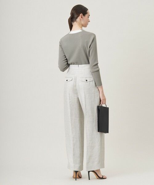 ICB / アイシービー その他パンツ | 【日本製】トリアセリネンシャイニーツイル ワイドパンツ | 詳細7
