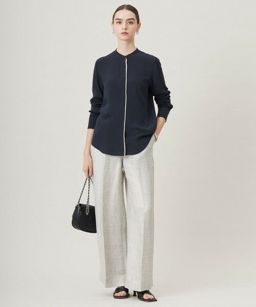 ICB / アイシービー その他パンツ | 【日本製】トリアセリネンシャイニーツイル ワイドパンツ | 詳細9