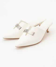 ICB / アイシービー フラットシューズ | バープレートミュール