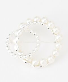 ICB / アイシービー その他 | パールサークルブローチ