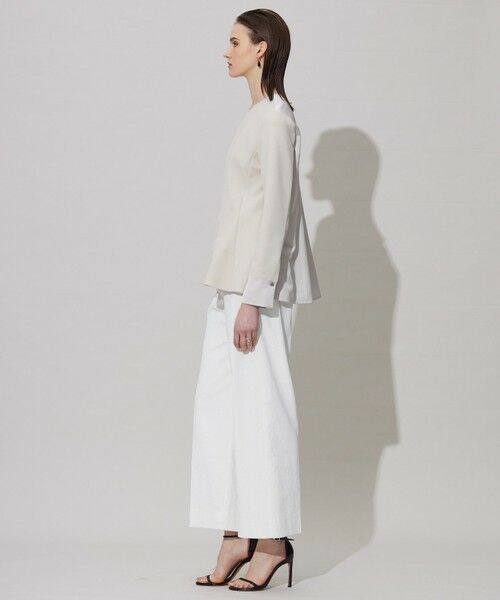 ICB / アイシービー シャツ・ブラウス | 【洗える】ミリオーネダンボールニット ペプラムブラウス | 詳細7