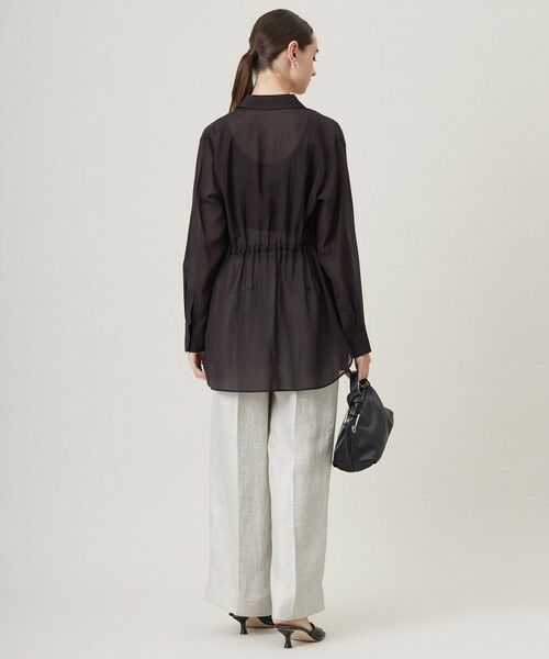 ICB / アイシービー シャツ・ブラウス | 【洗える】 PlaXシアーオーガンジー シャツ | 詳細4