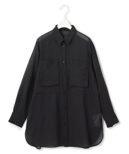 ICB / アイシービー シャツ・ブラウス | 【洗える】 PlaXシアーオーガンジー シャツ | 詳細5