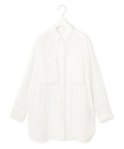 ICB / アイシービー シャツ・ブラウス | 【洗える】 PlaXシアーオーガンジー シャツ | 詳細14