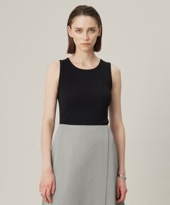 ICB / アイシービー タンクトップ | 【洗える】オーガニックリブタンク カットソー